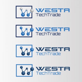 создание логотипа для компьютерной фирмы Westa Techtrade